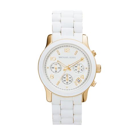 michael kors horloge wit